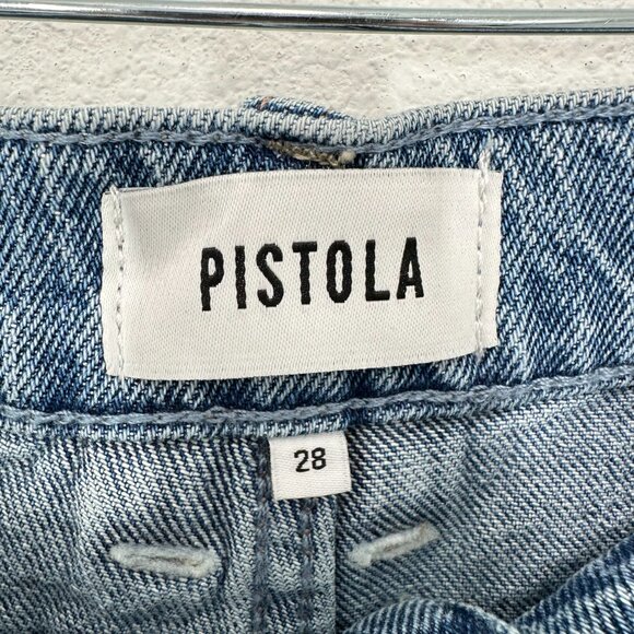 Pistola Ally High Rise Boot Wayfarer Vintage Raw Hem Anthropolgie NWT Size 28 - Picture 3 of 10